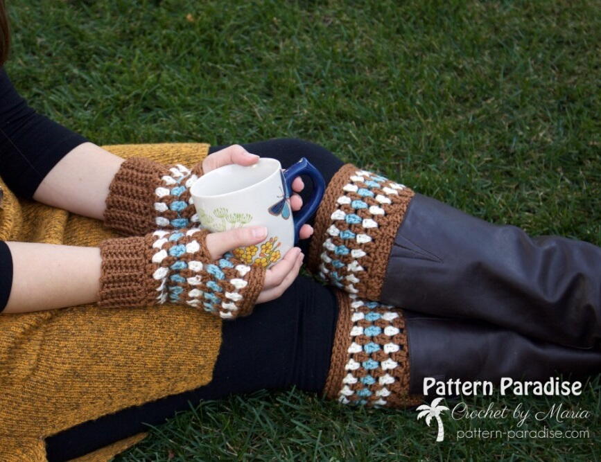50  Cute Crochet Fingerless Gloves Free Patterns AllFreeCrochet com