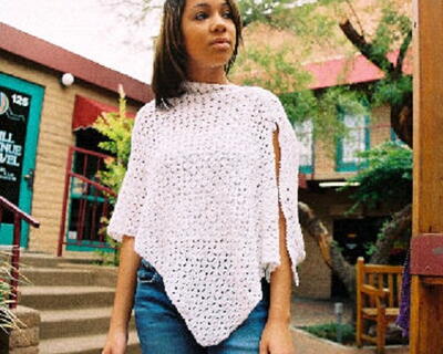 Ice Crystals Poncho