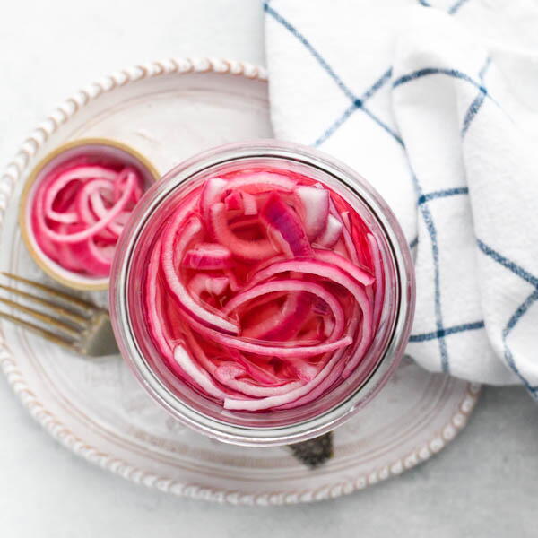 Quick Pickled Red Onions