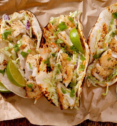 Spicy Chinese Chicken Tacos