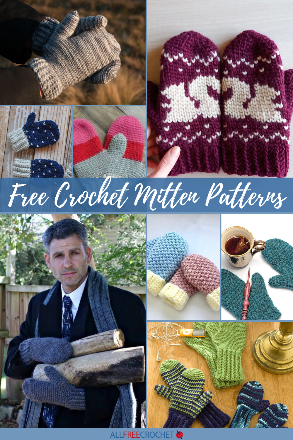 22+ Mens Mittens Crochet Pattern