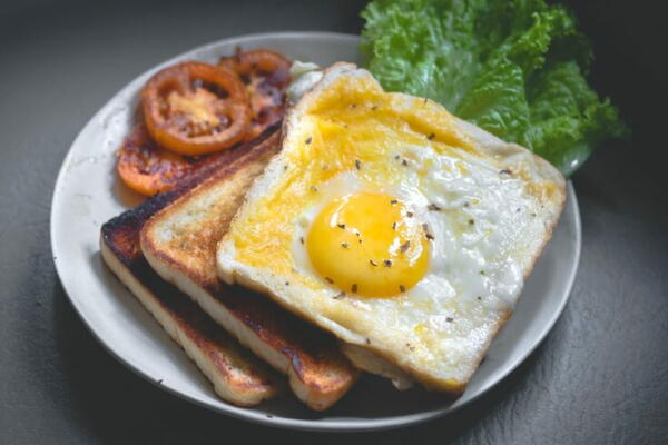 Egg In A Hole Toast Recipe