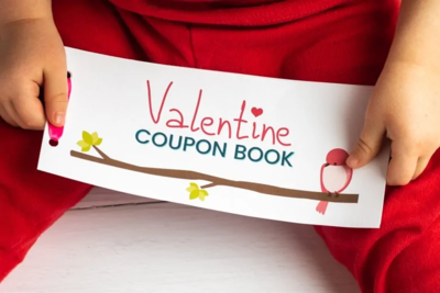 Valentine's Day Coupon Book For Kids