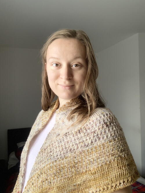 Misty Sunrise Shawl