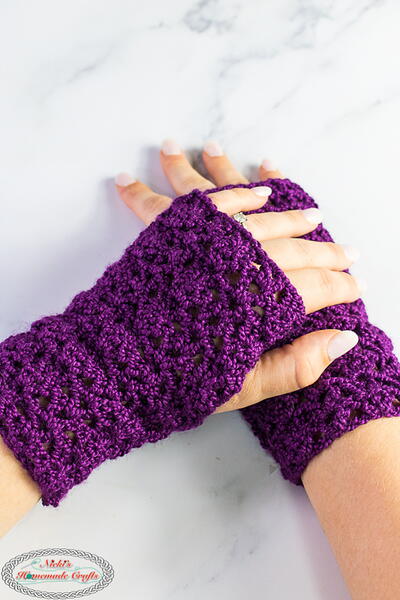 Lacy Enchanted Fingerless Gloves