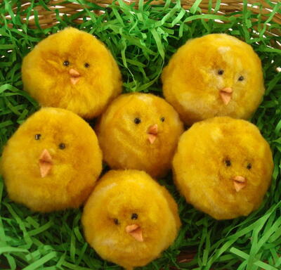 Easter Pom Pom Chicks
