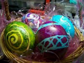 Wild Misted Easter Eggs