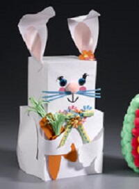 Paper Blossom Easter Bunny