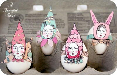Easter Egg Elfin Printables