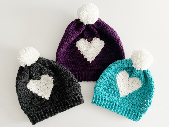 Hdc Heart Hat