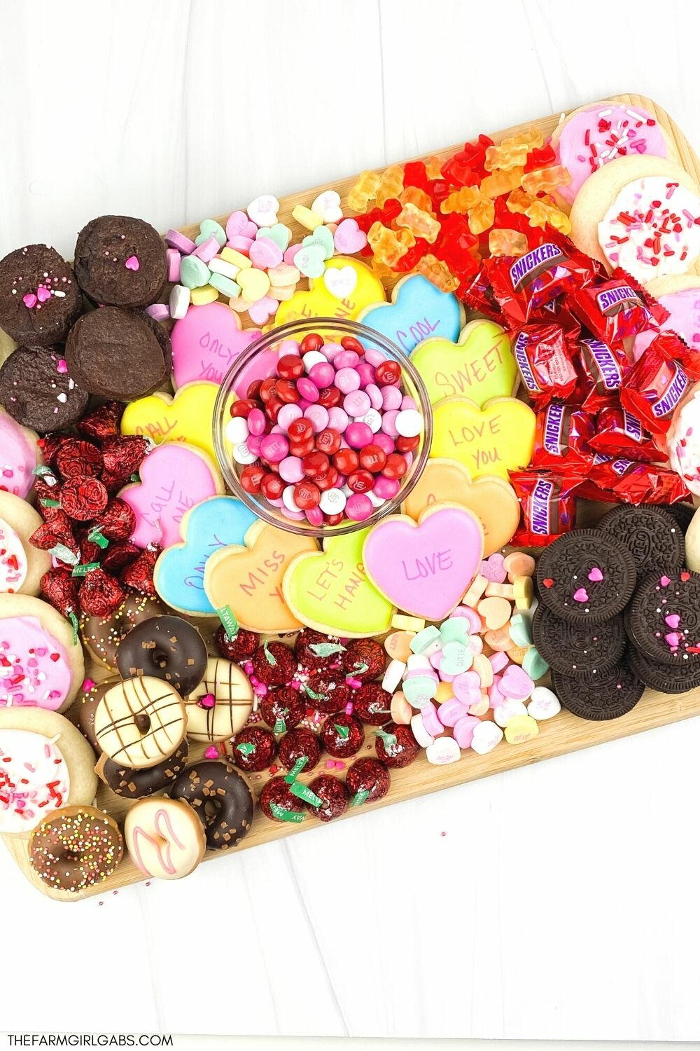 Valentines Day Dessert Board 