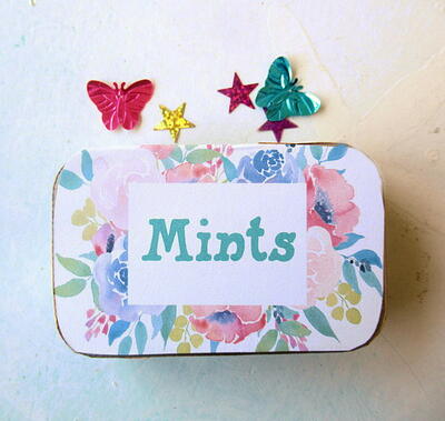 Handmade Mints With Free Printable Altoid Tin Decoration