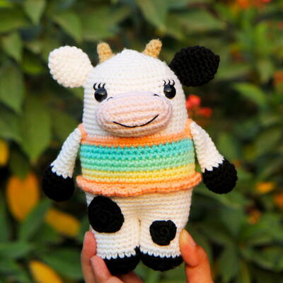 Cleo The Crochet Cow