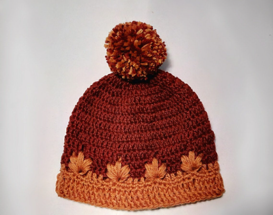 Leaf Stitch Beanie