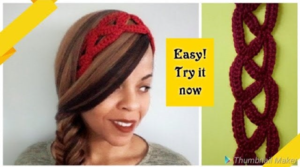 Summer Crochet Headband