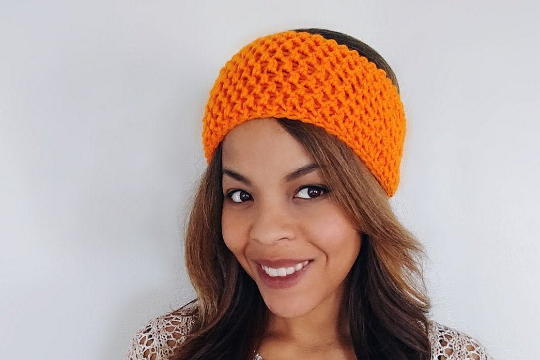 Reversible Crochet Headband, 30 Min Ear Warmers