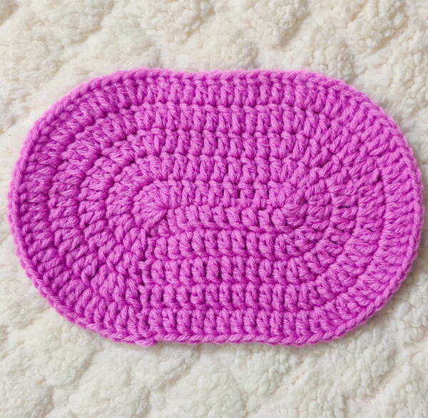 How To Crochet Oval Base For Bags, Baskets Tutorial