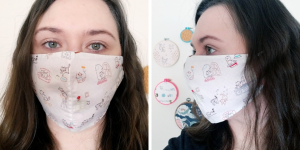 Free Face Mask Template PDFs 3 Styles AllFreeSewing Com