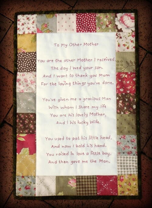 Mother-in-Law Blessing Wall Hanging