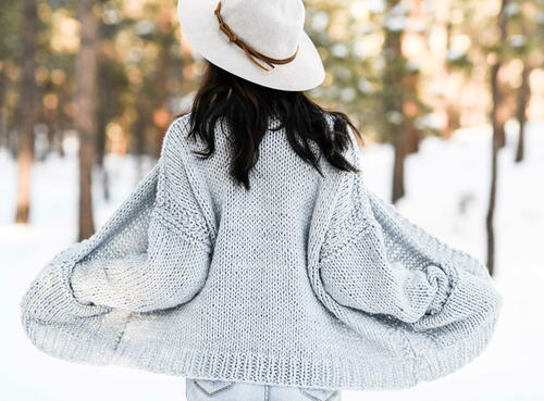 Moonbow Slouchy Knit Cardigan