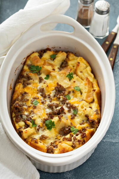 Sausage And Egg Breakfast Casserole