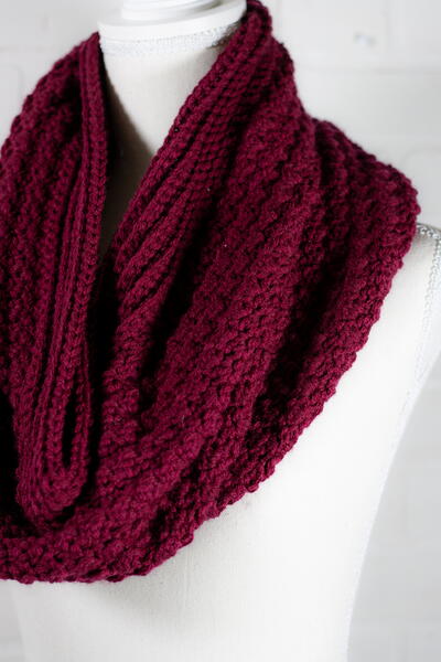 Double Textured Cowl