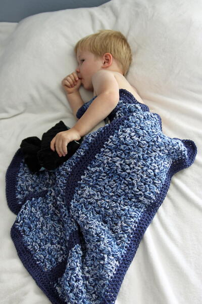 Jaxson Baby Blanket | AllFreeCrochet.com