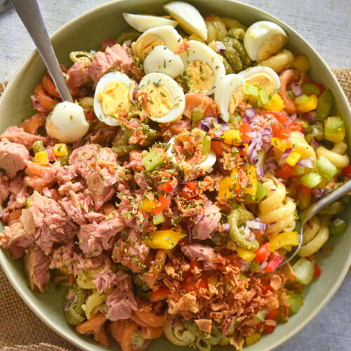 Tuna Pasta Salad | RecipeLion.com