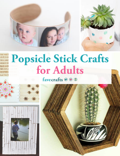 21 Fun Popsicle Stick Crafts for Adults You Have to See! – Sustain My Craft  Habit