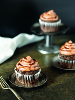 Chocolate Salted Caramel Cupcakes