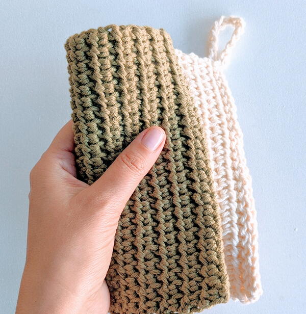 Thermal Stitch Crochet Potholder 