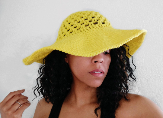 Granny Stitch Sun Hat