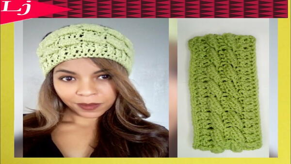3d Crochet Flower Headband