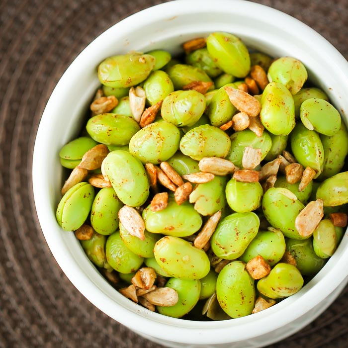 Chipotle Lime Edamame | FaveHealthyRecipes.com