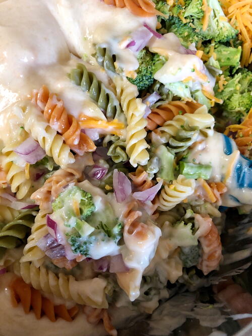 Broccoli Cheddar Pasta Salad “deli Copycat Recipe ...
