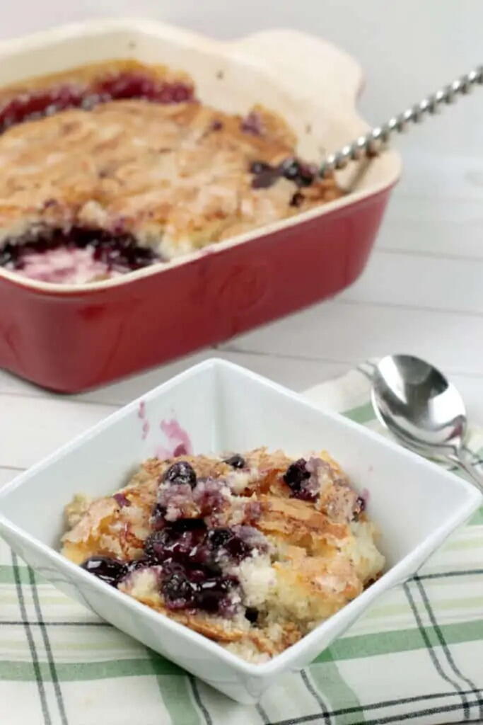 Gluten Free Blueberry Cobbler | TheBestDessertRecipes.com