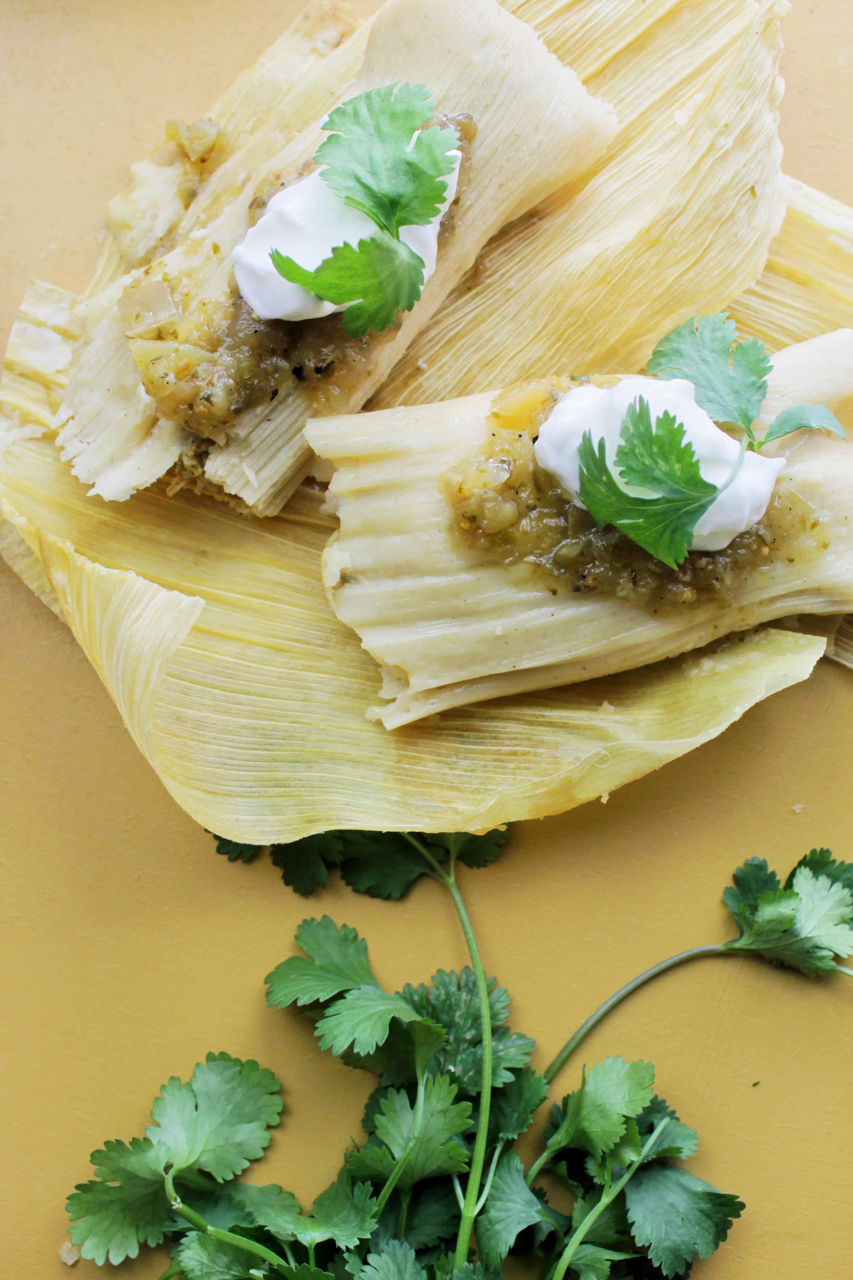 Instant Pot Chicken Tamales | FaveHealthyRecipes.com