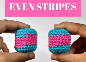 Crochet Jogless Stripes