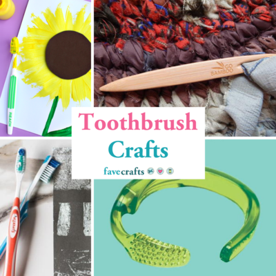 17 Crafty Uses for an Old Toothbrush
