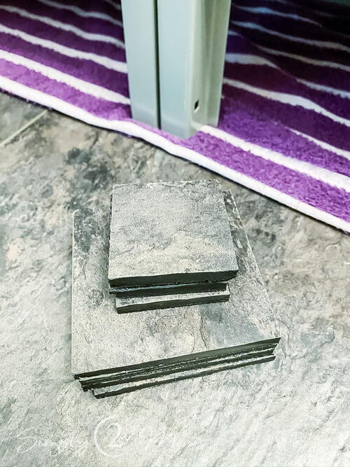 DIY Floor Protector Coasters