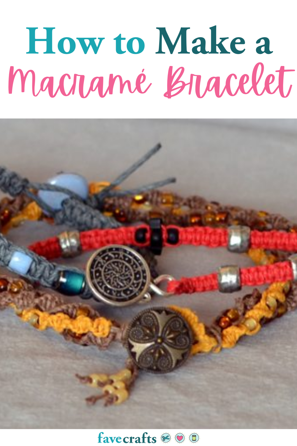 How to Make a Macrame Bracelet FaveCrafts