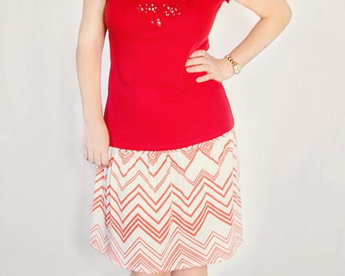 Fun and Flirty Fall Skirt