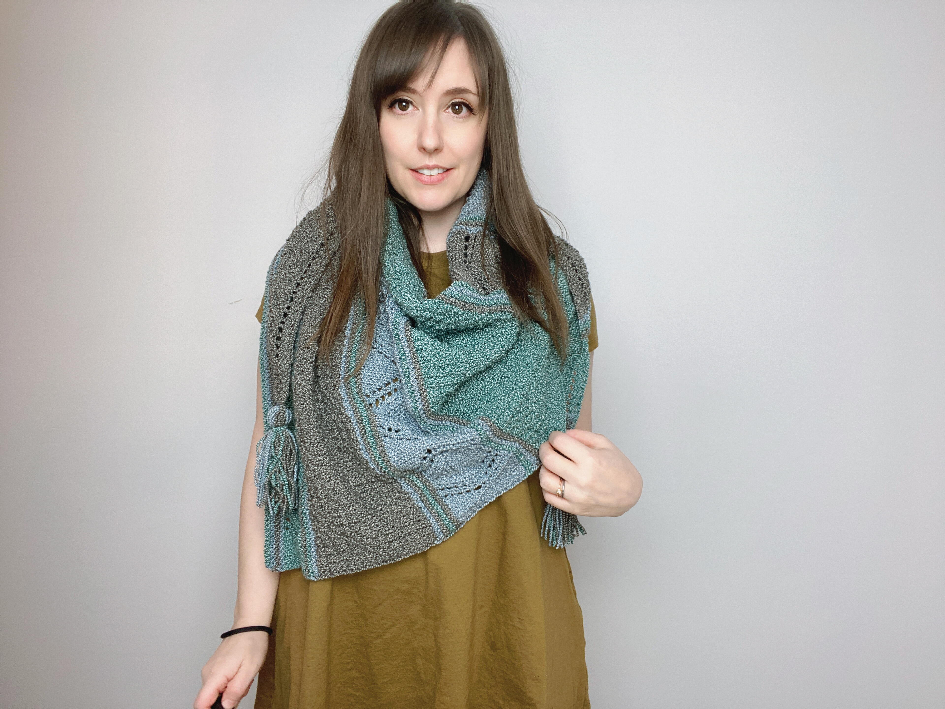 Kat's Runic Shawl | AllFreeKnitting.com