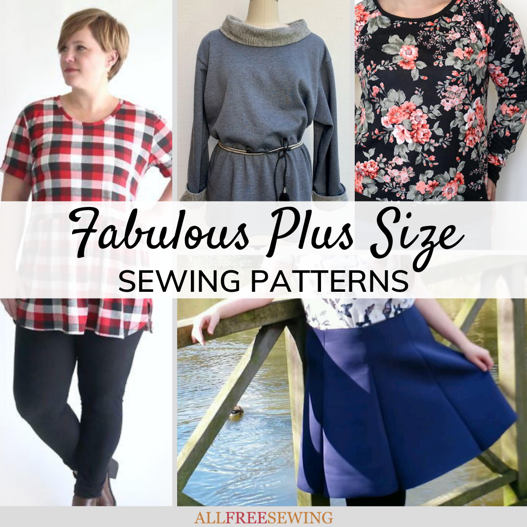 25+ Free Plus Size Sewing Patterns
