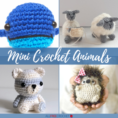 61 Mini Crochet Animals [Free Patterns] 