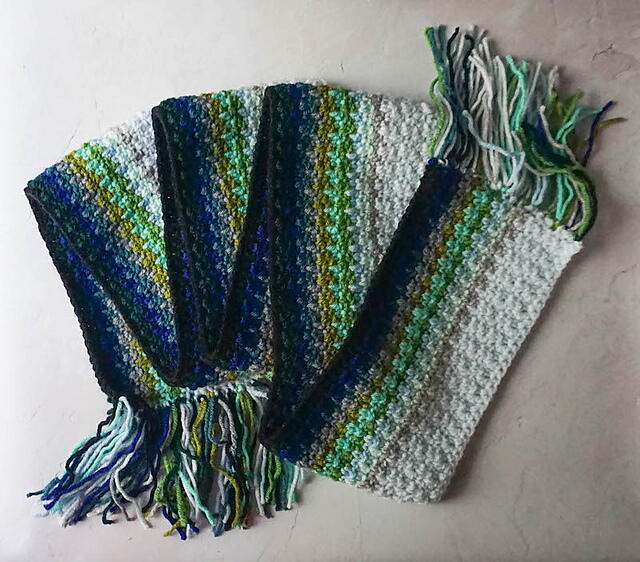 Ocean Fade Scarf