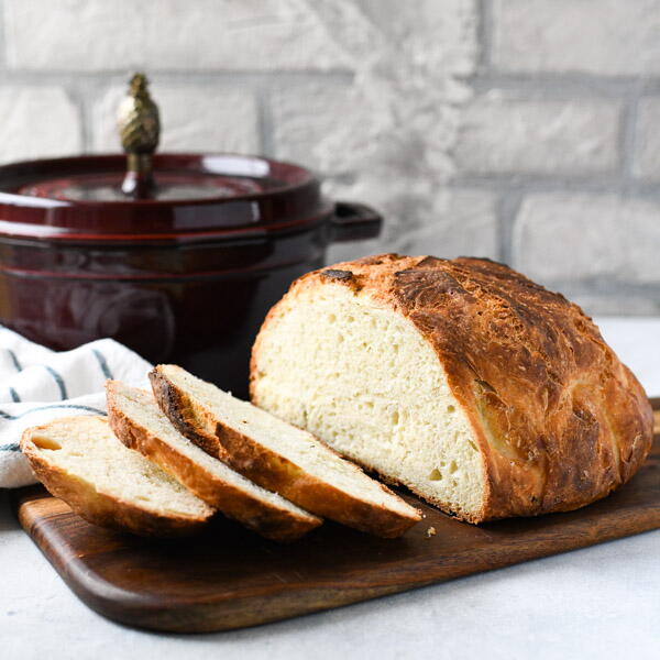 No-knead Dutch Oven Bread