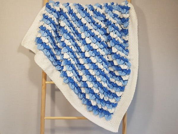 Frozen Hearts Baby Blanket Free Crochet Pattern