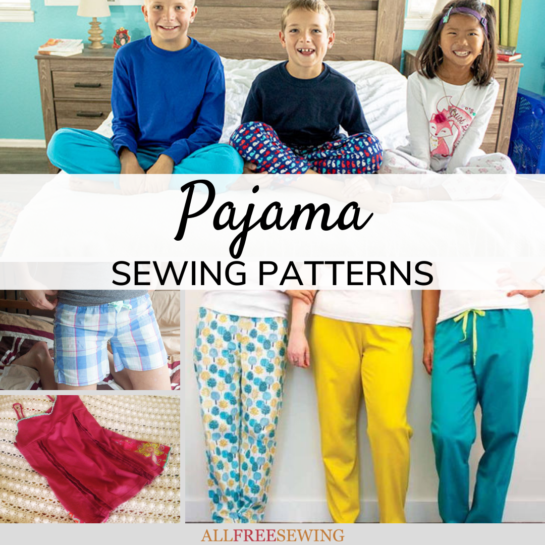 39+ Womens Pajama Set Sewing Pattern Free | ChrisEvangeline