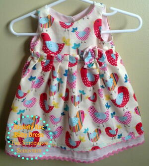 Easy Peasy Infant Dress Pattern